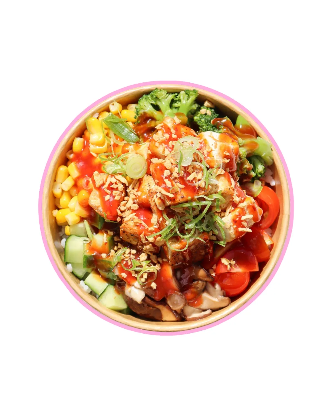 Tofu or Falafel (vg, gf)